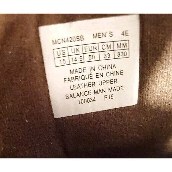 New Dunham Men's Shoreline Leather Loafers Size 15 4E Dark Brown NIB Boat Shoes - Picture 11 of 16